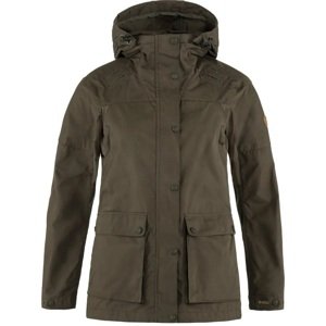 Dámská bunda Fjällräven Forest Hybrid s kapucí - Dark Olive S