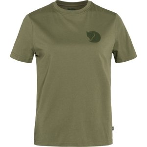 Dámské triko Fjällräven Fox Boxy Logo Tee - Green XL