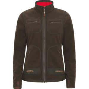 Fleecová bunda Härkila Kamko Brown / Red 2XL