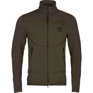 Pánská fleecová bunda Härkila Olaf Willow Green/Shadow Grey L