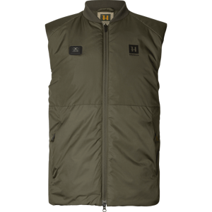 Pánská vyhřívaná vesta Härkila Clim8 Base Willow green 4XL