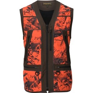 Pánská vesta Härkila Wildboar Pro Safety AXIS MSP Orange Blaze/Shadow Brown 5XL