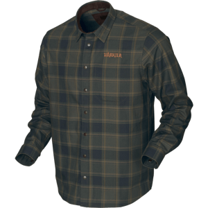 Pánská košile Härkila Metso Actice Willow Green Check 4XL