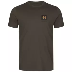 Pánské triko Härkila Gorm Shadow Brown 4XL