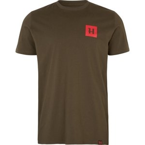 Pánské triko Härkila Frej S/S Willow Green 4XL