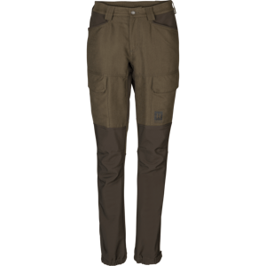 Dámské kalhoty Härkila Scandinavian Willow Green/Deep Brown 46