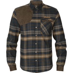 Pánská košile Härkila Jarne Shooting L/S Dark Olive 4XL