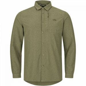 Pánská košile Blaser HunTec TT Shirt 21 Thyme Melange dlouhý rukáv L