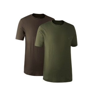 Set pánských triček Deerhunter Green/Brown Leaf 4XL