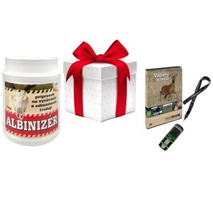 Dárkový set - Albinizér 1kg+Vábnička Nordik Roe set DVD
